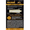 MAGNUM XL TROJAN CONDONES PRESERVATIVOS EXTRA GRANDE 1 CAJA 12 CONDONES
